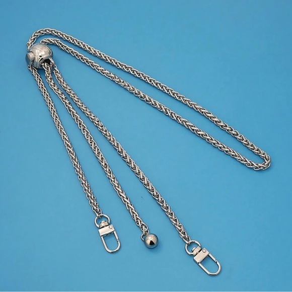 Silver Ball Aftermarket Adjustable Length Replacement Chain 47.24" - Picture 1 of 8